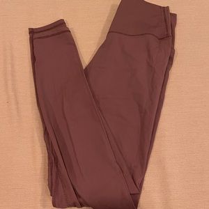 colorfulkoala taupe leggings (s)